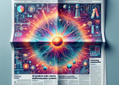 AI Predicts Solar Storms, Safeguarding Communication Systems