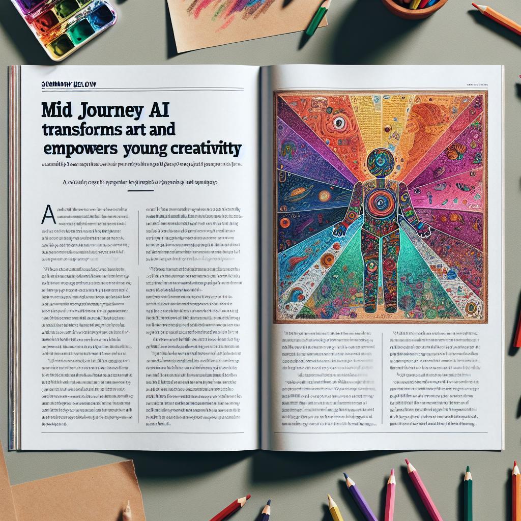 MidJourney AI Transforms Iconic Art And Empowers Young Creativity