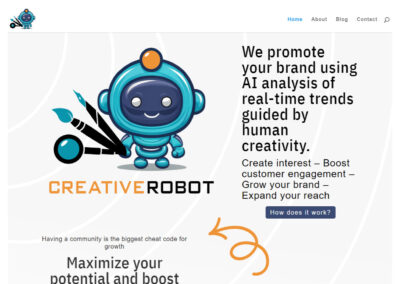 Site: Creative Robot