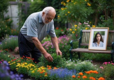 The Garden That Grief Built